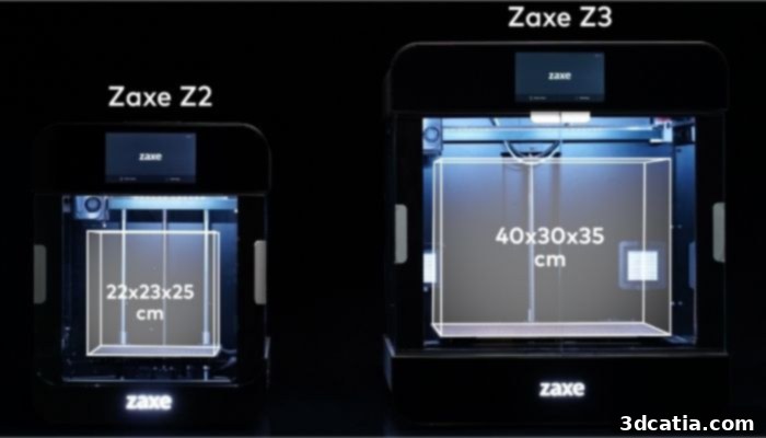 Zaxe Z3 Professional Large Format FDM 3D Printer