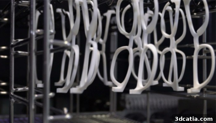 Variety of 3D printed glasses colors by YOU MAWO with DyeMansion post-processing
