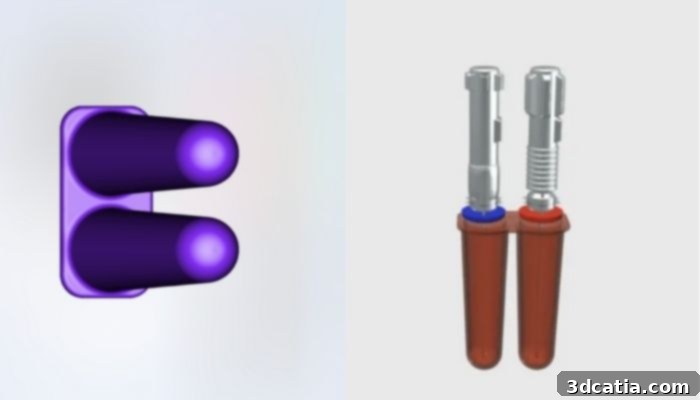 3D Printed Star Wars Lightsaber Popsicle Molds