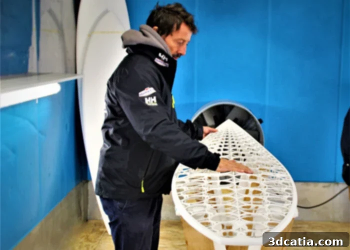 3D printed surfboards by Paradoxal Surfboards