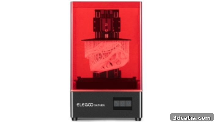 ELEGOO Saturn large format resin 3D printer for bigger projects