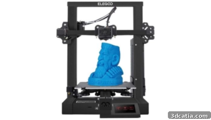 ELEGOO Neptune FDM 3D printer for versatile applications