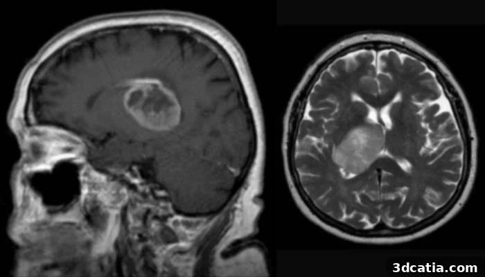 3D-printed tumor