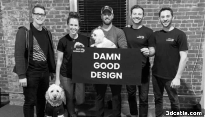 DiveDesign team, Adam Hecht on the right, specializing in 3D printed animal prosthetics
