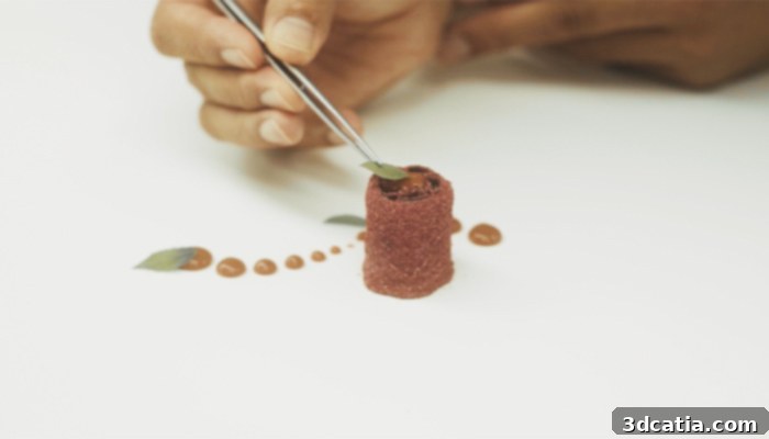 3D Printed Chocolate Dessert by Chef Sang Hoon Degeimbre