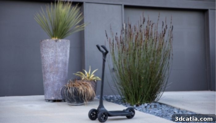 Scooter printed with Stratasys Dura56 by LOCTITE