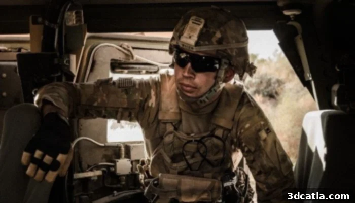 3D printed army combat helmet