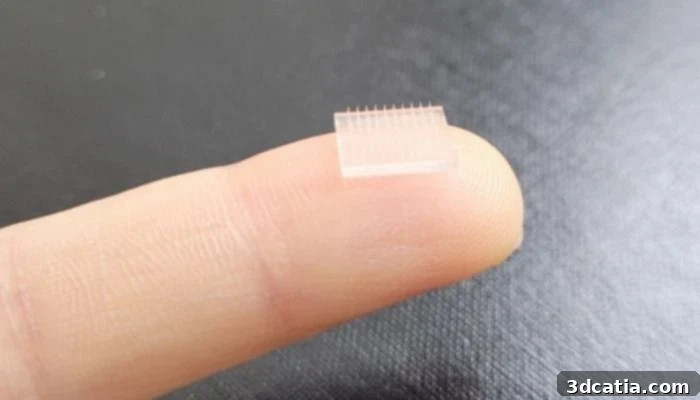 3D-printed vaccine patch