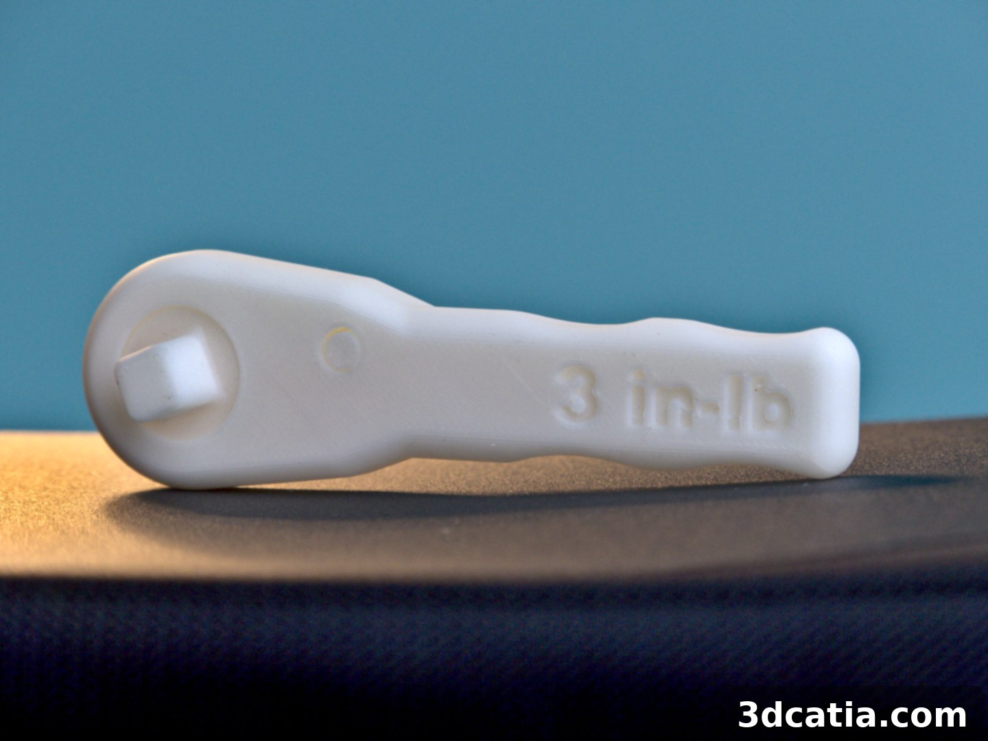Made in Space project wrench printed with ABS on Method X CFE