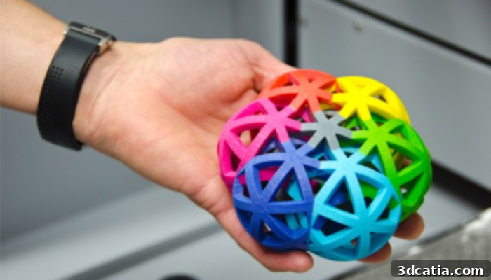 Binder Jetting can create colored parts by incorporating color into the binding agent.