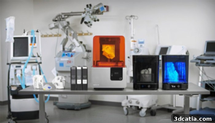 stratasys hospital 3d printer