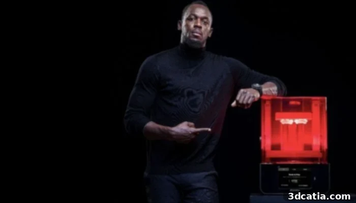 Usain Bolt Bolts Into Dental 3D Printing with SprintRay 2 usain bolt sprintray