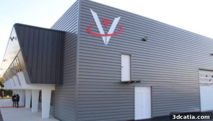Venture Orbital Systems Reims production facility