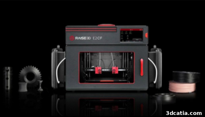 Raise3D E2CF 3D Printer for Carbon Fiber