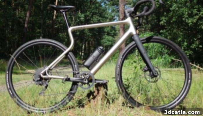 Urwahn Waldwiesel.E 3D Printed Bike Frame