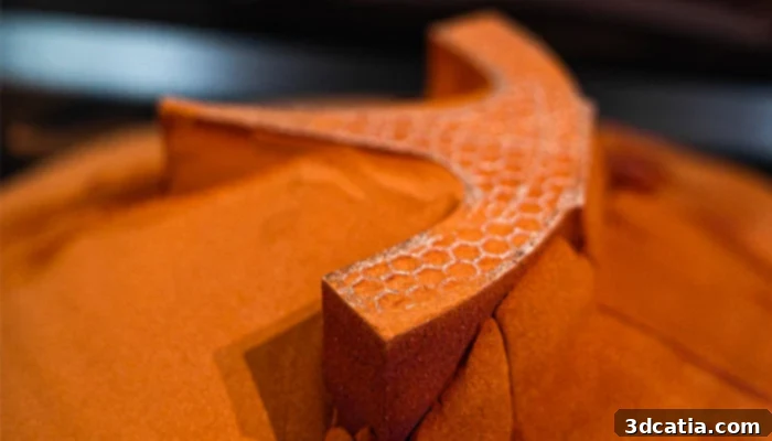 3D printed copper Radio Frequency Quadrupole prototype