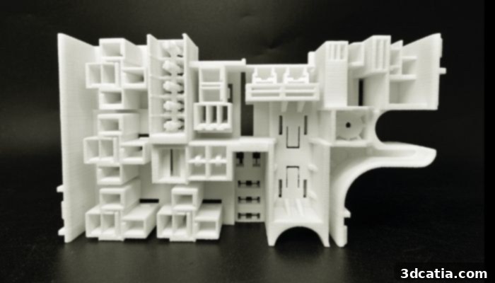 3D printed component made of ROLASERIT® PBT01 polyethylene terephthalate powder