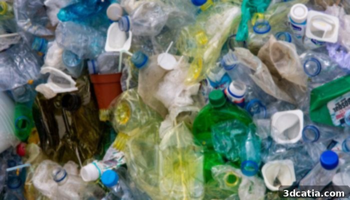 Packaging waste makes up a significant portion of total waste, prompting the need for sustainable alternatives like those offered by 3D printing.