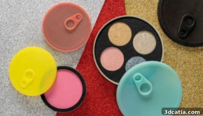 Quadpack uses Stratasys J Series 3D printer for full-color, multi-material beauty packaging prototypes.