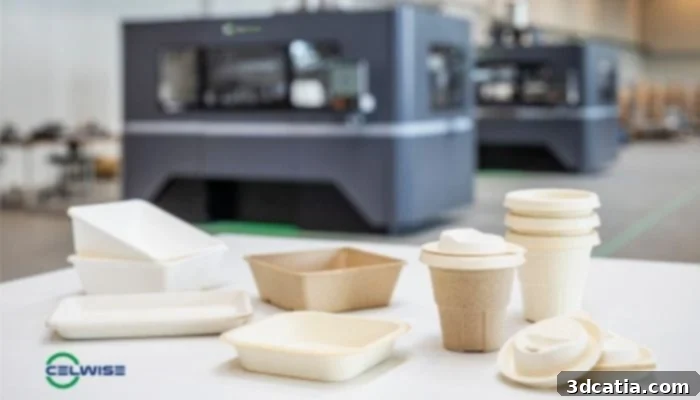 Celwise's sustainable packaging solutions created with ExOne's binder jetting technology.