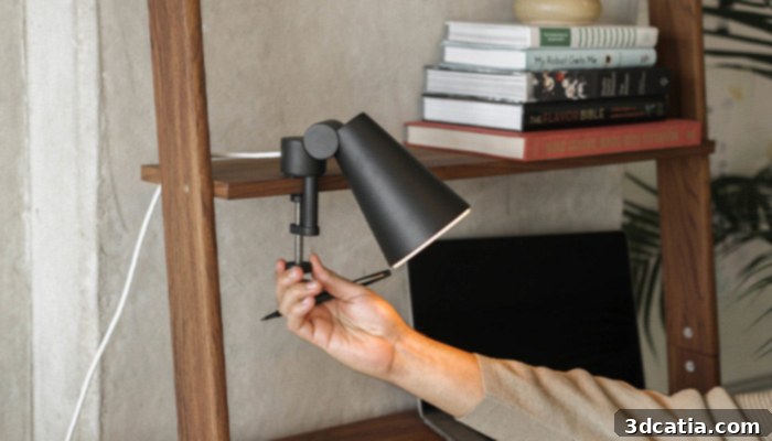 Gantri Aim Collection Clamp Light