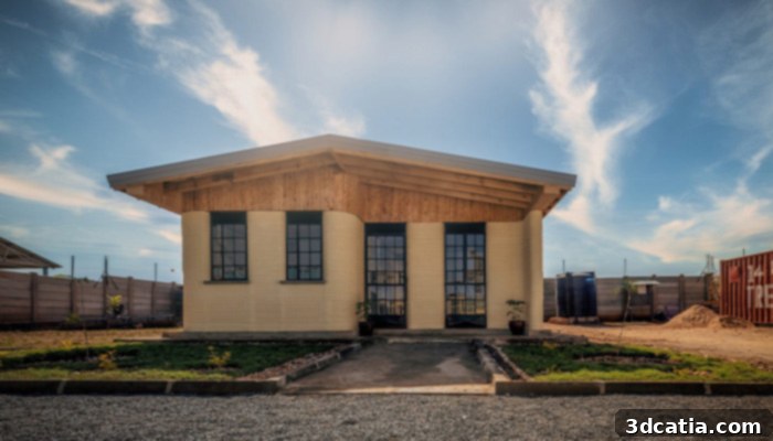 3D Printed Affordable Homes in Kenya's Mvule Gardens