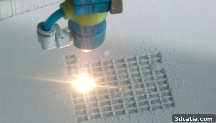 ING3D Mineral Direct Laser Sintering (MDLS) technology