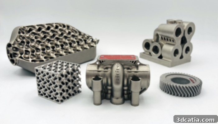 Aidro, a company acquired by Desktop Metal, showcasing advanced metal additive manufacturing