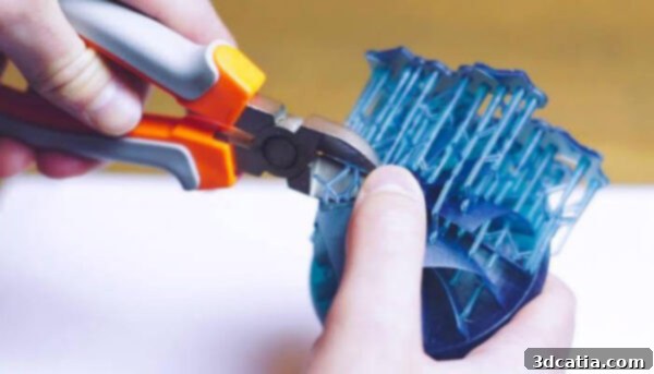 Post-processing techniques for 3D printed parts