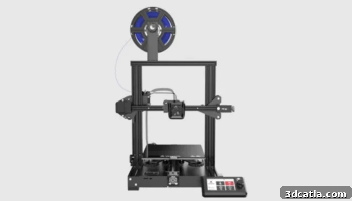 Voxelab Aquila - An affordable FDM 3D printer for beginners.