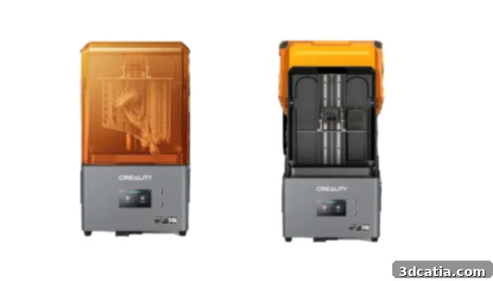 Creality Halot-Mage S - A high-performance, affordable resin 3D printer.