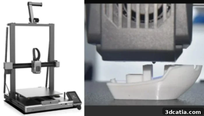 Artillery Sidewinder X4 Plus - A large volume, high-speed, affordable FDM 3D printer.