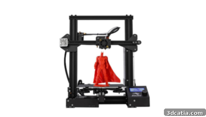 The Ultimate Guide to DIY 3D Printer Kits 14 Creality Ender 3 DIY 3D printer kit, affordable FDM