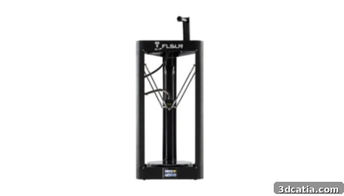 The Ultimate Guide to DIY 3D Printer Kits 7 FLSUN QQ-S Pro DIY 3D printer kit, delta printer