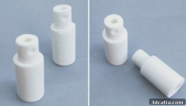 Ceramic FFF printing for custom screw supports in high-temperature applications