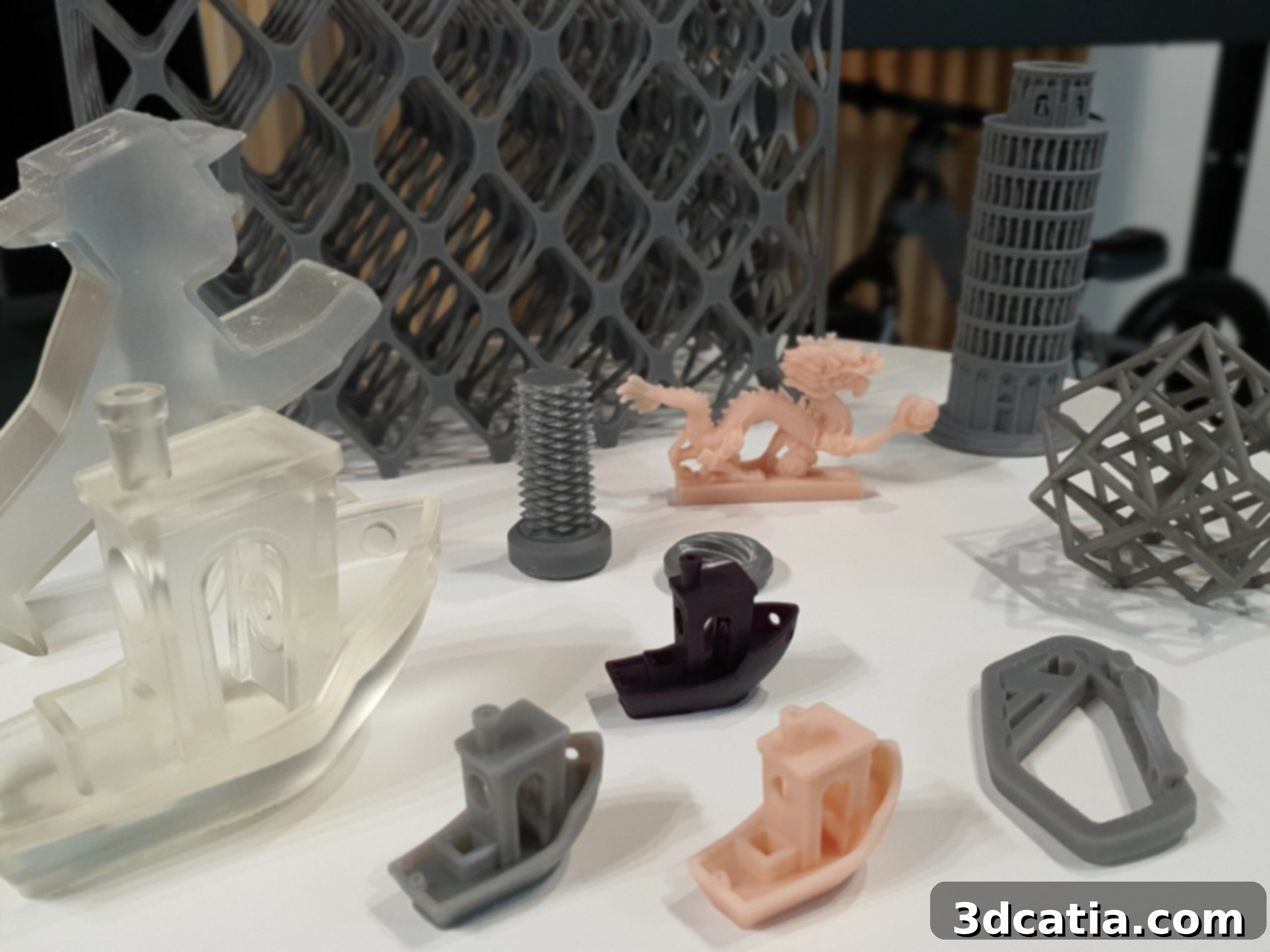 The Form 3L can print various part sizes with high detail.