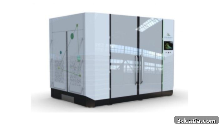 Colossus and WEBER ADDITIVE XS Series FGF 3D printer.