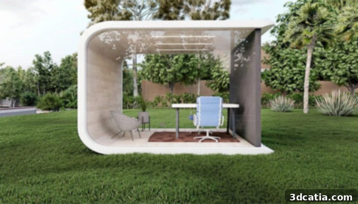 Azure Printed Homes, 3D Printed House from Recycled Plastic