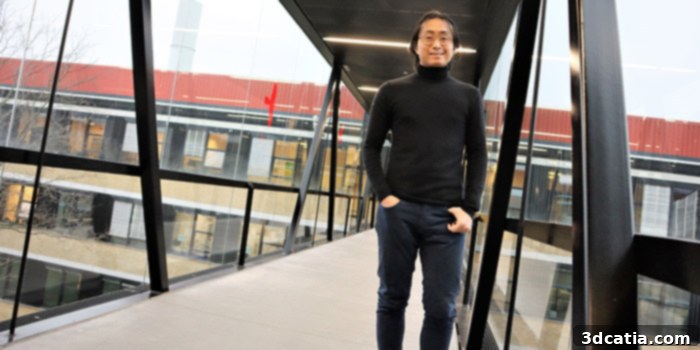 Assistant Professor Yi Yang created a resin 3D printer that combines light with a CT scanner