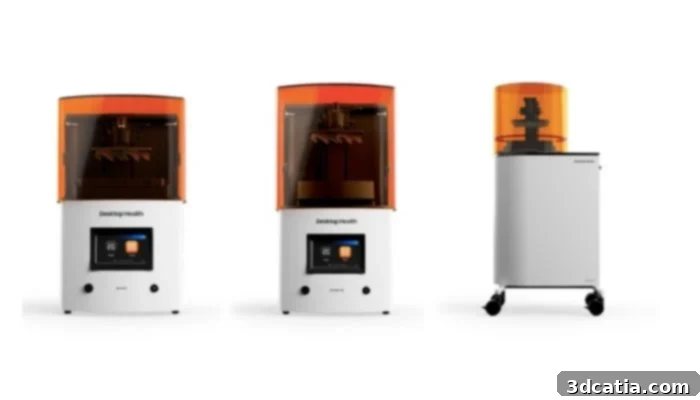 Desktop Health Einstein Range of Dental 3D Printers