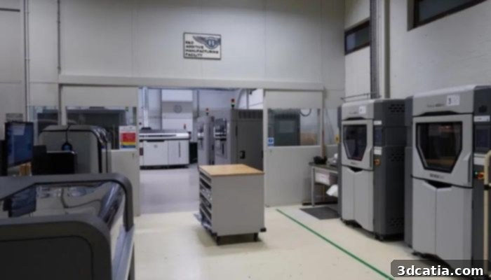 Bentley 3D Printing Facility in Crewe, England