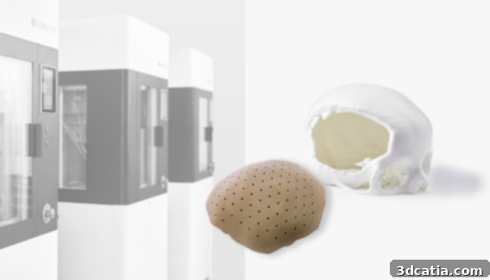 Kumovis printers use PEEK to create patient-specific medical implants.