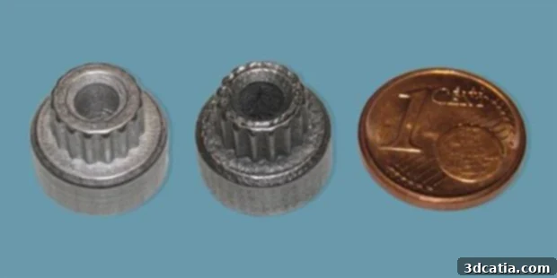 Volkswagen 3D printing small spare part