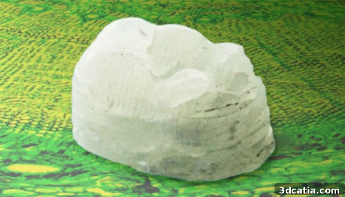 3D Printed Tooth from Cellulose Composite