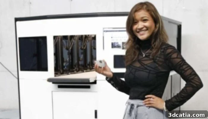 Mariel Díaz, CEO of Triditive, a leader in industrial automated 3D printing