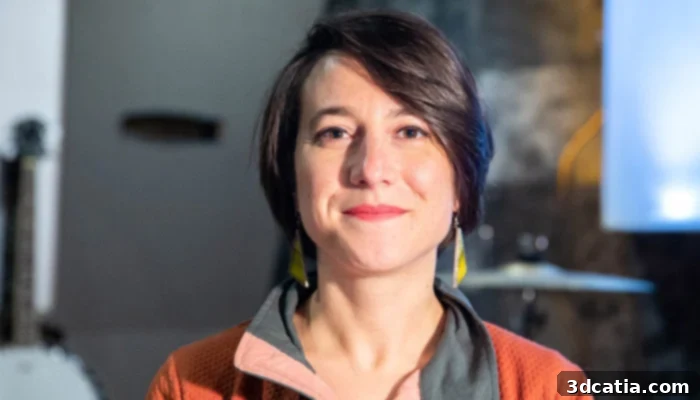 Pauline Eveno, Co-Founder of SYOS, specializing in 3D printed musical instrument parts