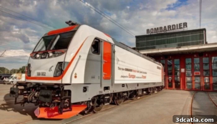 Bombardier Transportation uses Stratasys F900