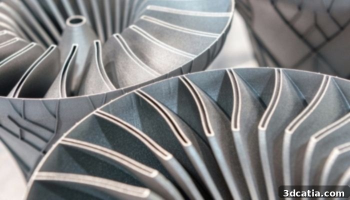 3D printed aerospace components