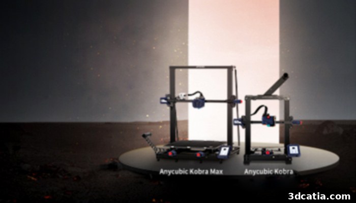 Anycubic Kobra and Kobra Max 3D Printers