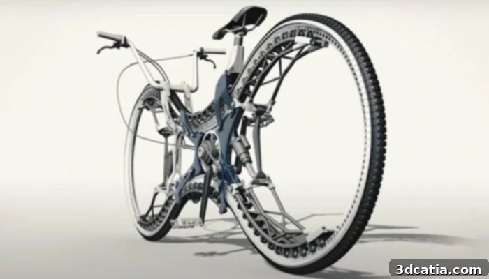 The Infinity all-wheel drive 3D printed bicycle concept by Stephan Heinrich